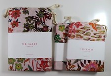 TED BAKER RETRO HUMMINGBIRD BEDDING DUVET COVER PILLOWCASES SET - DOUBLE KING