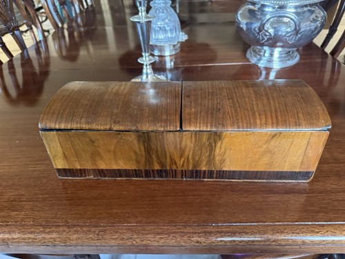 Art deco wood box with - art,