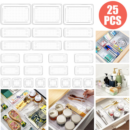 25pcs draw organiser plastic - 25pcs,