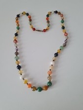 Green Brown Orange Glass