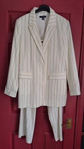 Ladies oversized pinstripe - ladies,
