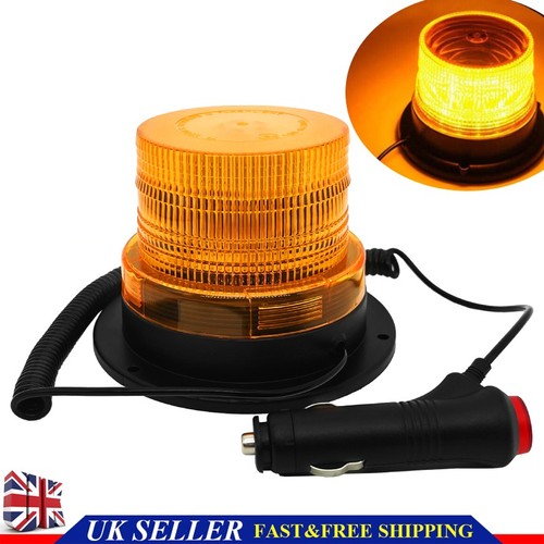 12v magnetic led amber strobe - led,