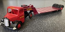 Dinky / Matchbox Toys Code 3 Bedford Articulated Low Loader Wynns - Superb!