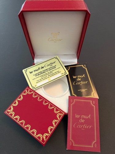 Must cartier watch - box, c