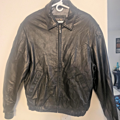 Men black leather - men’s,