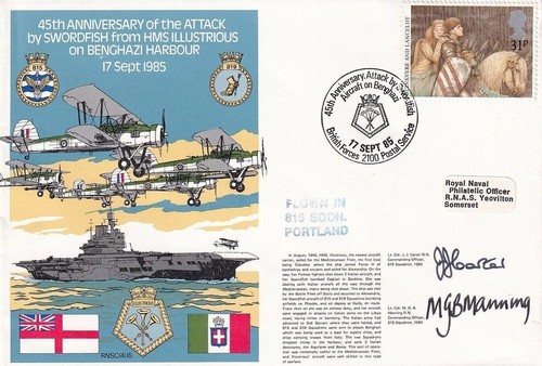 Attack swordfish navy cover - by,