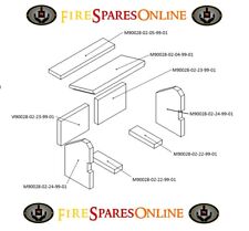 Spares to suit Beltane Chew Non Eco MK1 Stove-CHOOSE Baffle, Bricks, Glass, Rope