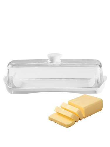 Stylish butter dish with - butter,