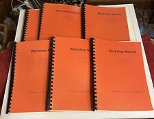 Porsche Genuine 928 Workshop Manual Full Set Of 6 Volumes RARE