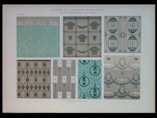 ART NOUVEAU ORNAMENTS - 1909