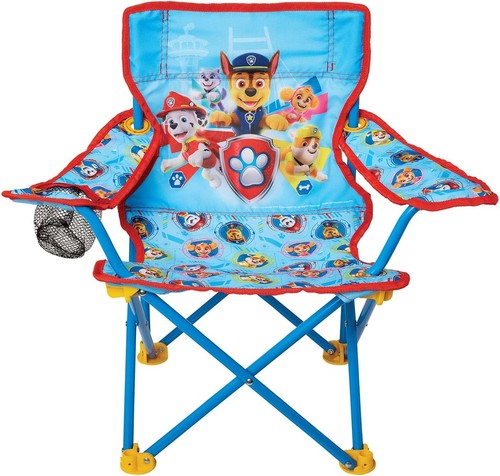 Paw patrol kids camping - paw, chair