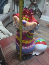 Disney Britto 14" Alice In Wonderland Cheshire Cat Statue Ornament Figurine