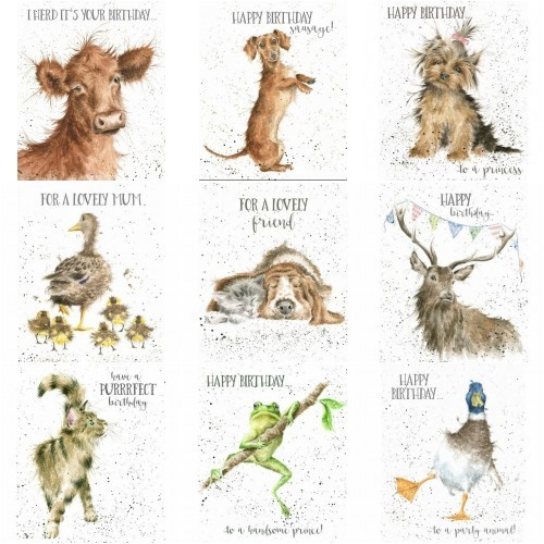 Wrendale birthday card hannah - wrendale,