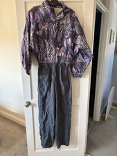 Vintage 80s 90s Retro RUCANOR Ski Jumpsuit 