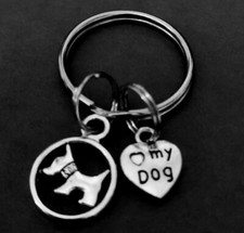 Gorgeous Scottie Dog Keyring