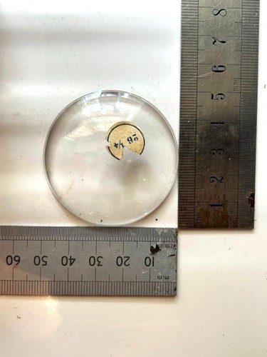 Verge fusee pocket watch glass - watch,