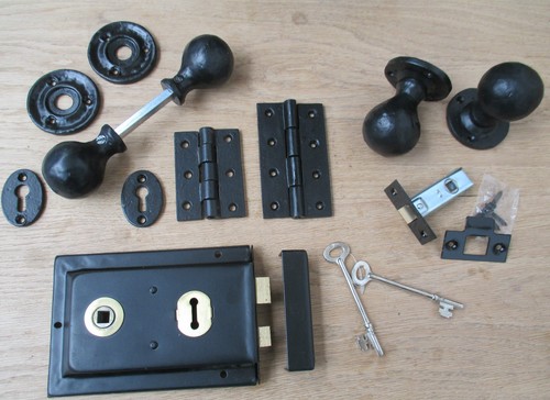 Classic black antique - antique, cast