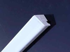 Upvc Door & Window Weather Bar Drip Rain Water Deflector Strip 850mm Stick On P3