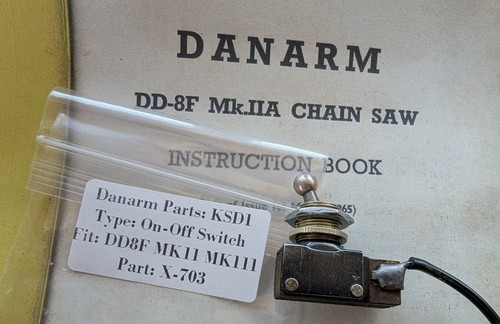 Danarm dd8f chainsaw off - danarm, on/off