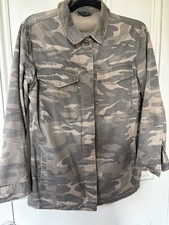 Women’s Top Shop Camouflage Jacket Size 10