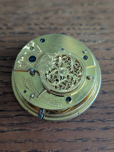 Verge fusee pocket watch - verge,