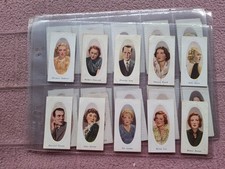 PART SET - GODFREY PHILLIPS - 35/48 SCREEN STARS  (dark blue captions) GD few FR