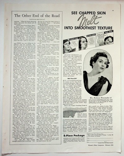 Pond vanishing cream 1936 - pond's,
