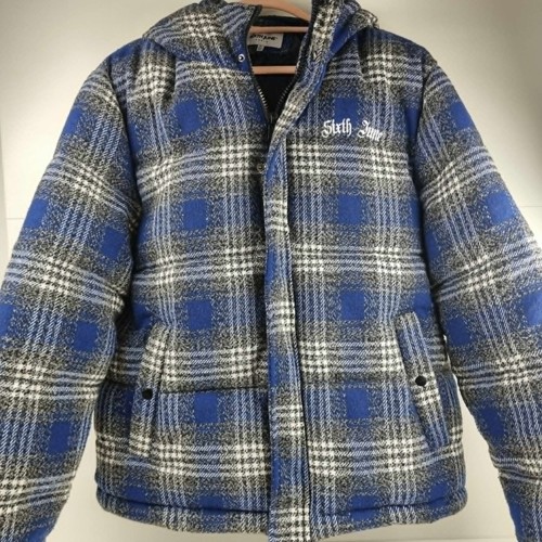 Sixth june blue checked jacket - june,