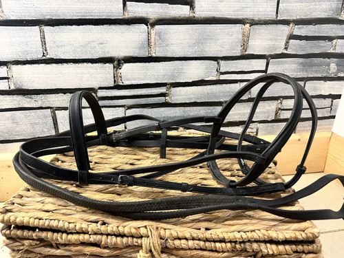 Black english flash - s/h, bridle