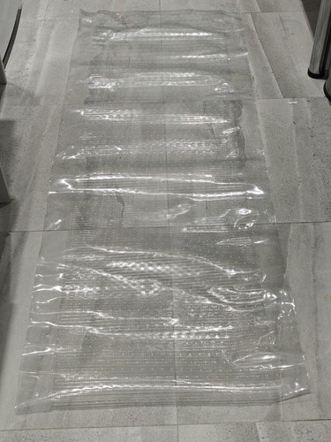 Vinyl carpet protector - carpet, clear