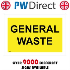 SIGN General Waste Refuse