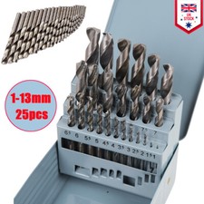 25 PIECE HIGH SPEED STEEL HSS