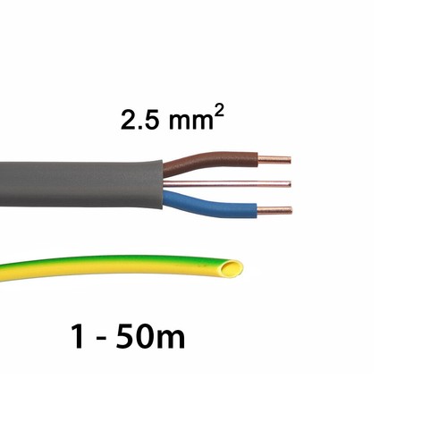 5mm twin and earth - 2.5mm, t&e