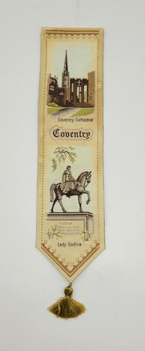 Cash woven silk bookmark - silk,