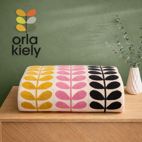 Orla kiely stem bath - bath, towel