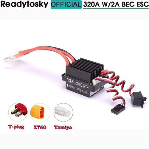 Waterproof brushed 320a esc - waterproof,