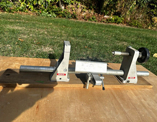 Bosch manual bench wood lathe - manual,