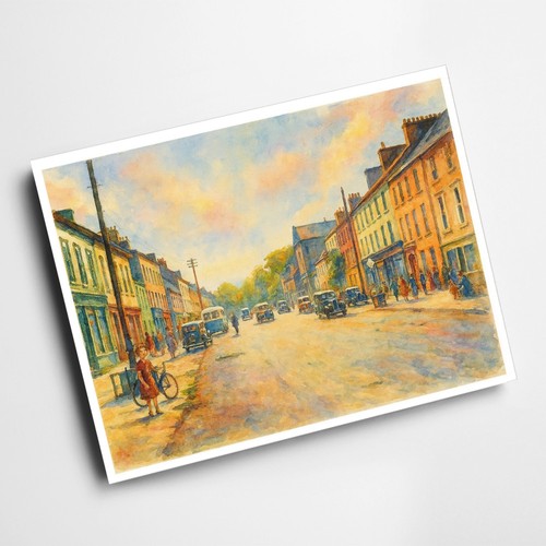 Print main street - a6,