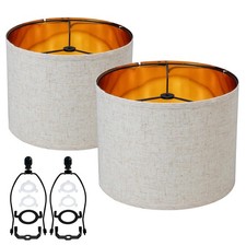 White Linen Decorative Large