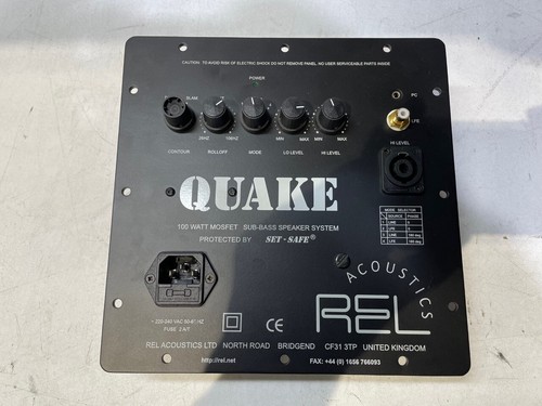 Rel acoustics quake sub - x,