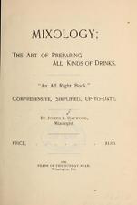 VINTAGE COCKTAILS & MIXOLOGY - 44 OLD COCKTAIL RECIPE BOOKS ON DVD - LIQUOR GIN 