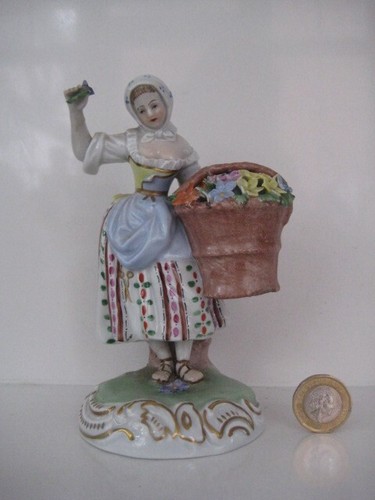 Vintage dresden germany flower - dresden,