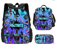 New Fortnite 3 Pcs Backpack