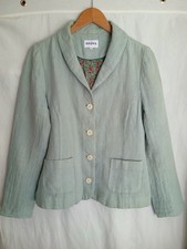 BRORA Mint Green Linen Jacket