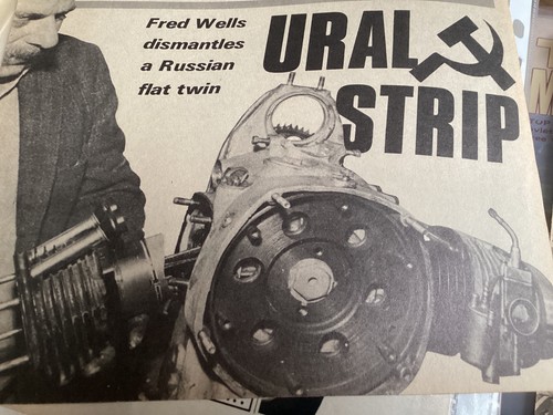 Ural flat twin engine - ural,