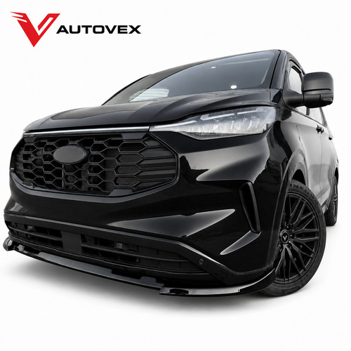 Black front bumper lower - front,