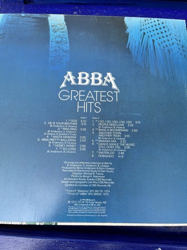 Abba greatest hits - lp, vinyl
