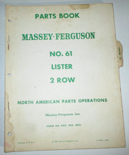 Massey Ferguson MF 61 Lister