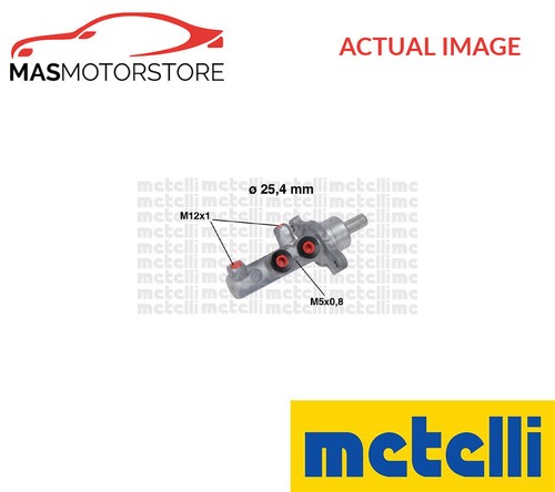 Brake master cylinder metelli - master,