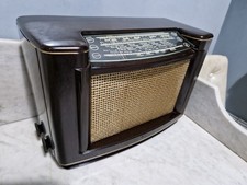 Vintage bakelite valve radio - vintage,
